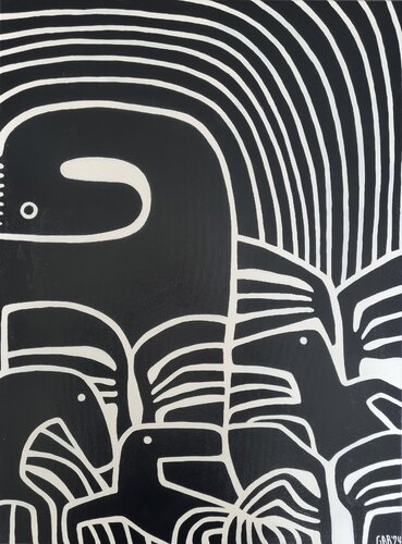 WALD 21 von Gabriele Bruns, Malerei kaufen auf Singulart