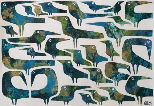 GOLD BIRDS Gabriele Bruns