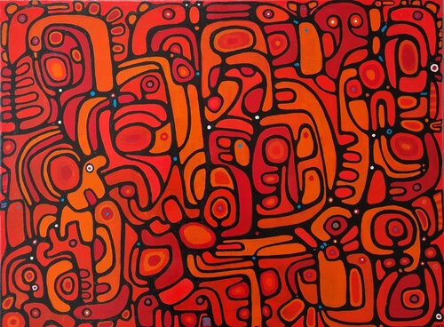 HEAT van Gabriele Bruns, Schilderij te koop op Singulart