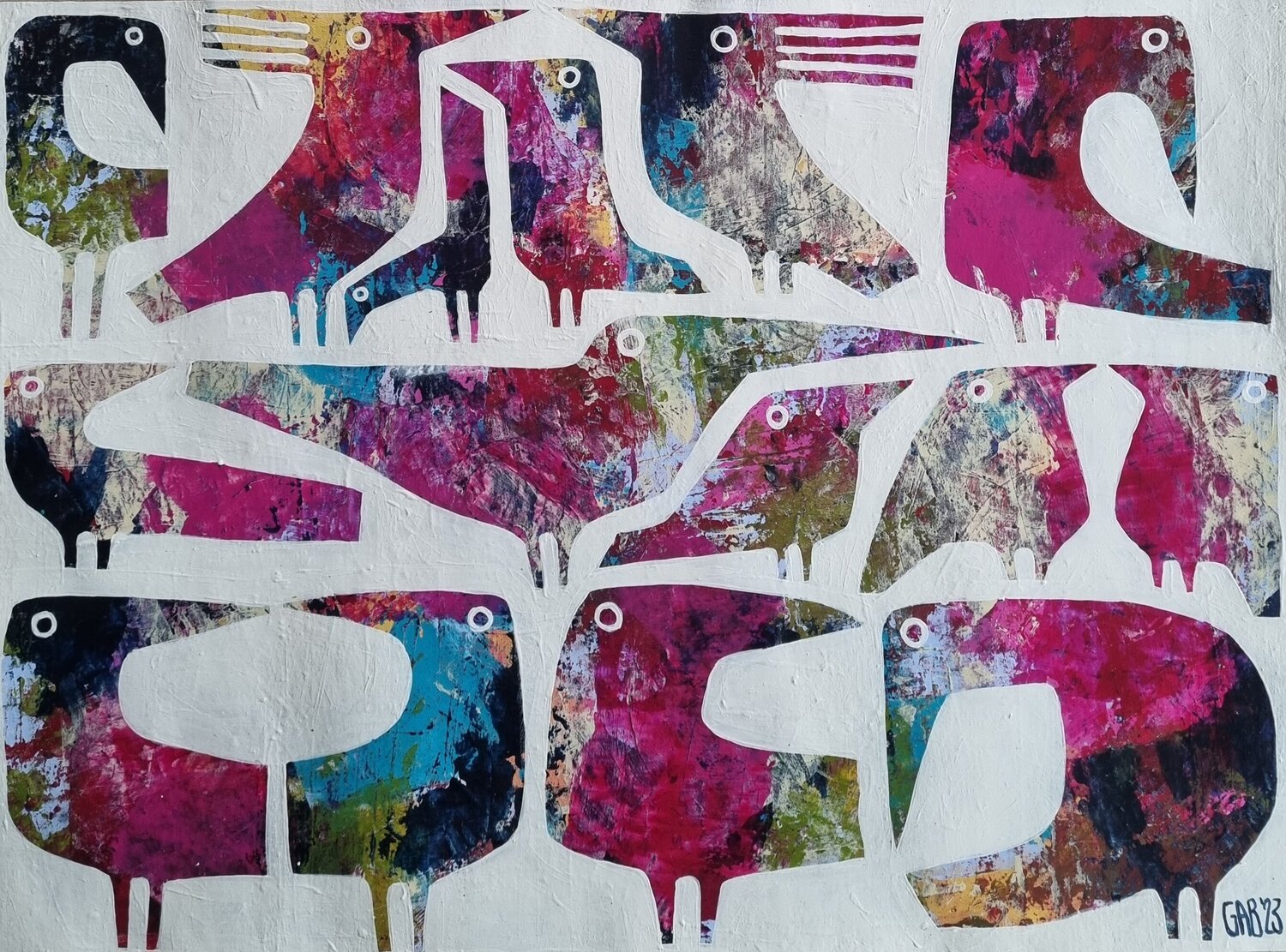 RASPBERRY BIRDS Gabriele Bruns