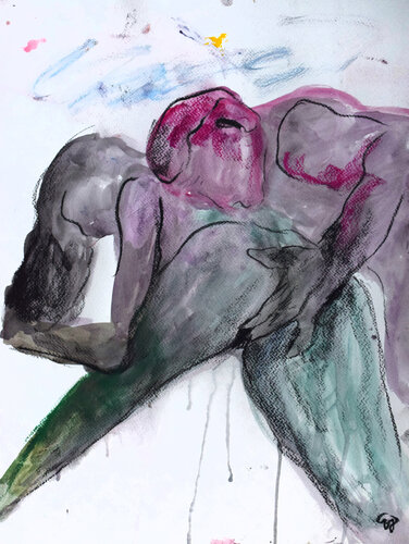 APPRENDS-MOI LE VOCABULAIRE DU SEXE, LOVE III by Valeria Jaramillo, Work on Paper for Sale on Singulart