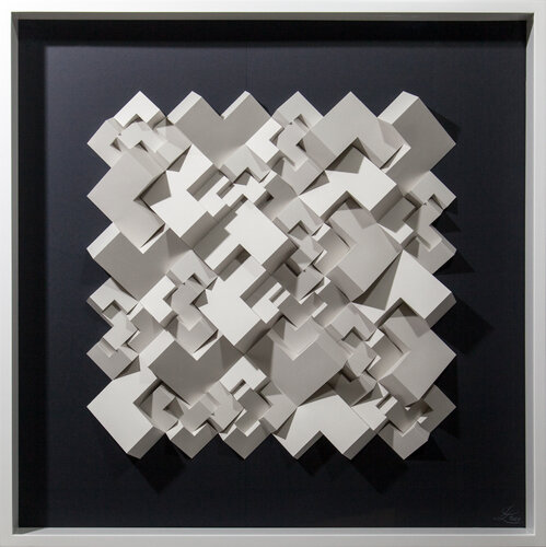 Annihilation (#35 Cubiphony series) by Letov & Barski Art Lab, Work on Paper for Sale on Singulart