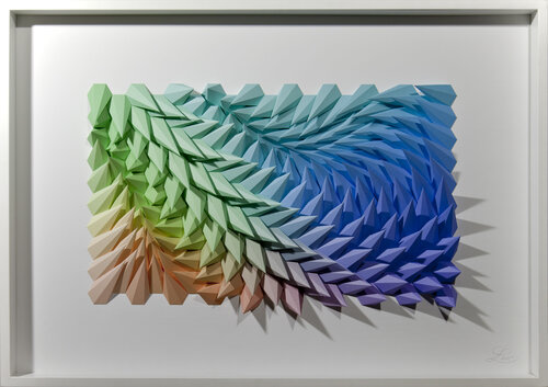 Sunny (#146 Kinetesia series) di Letov & Barski Art Lab, Opera su carta in vendita su Singulart
