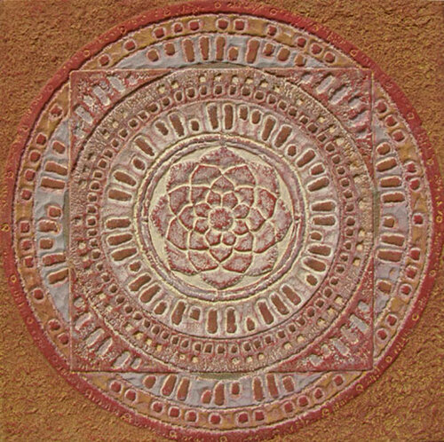 Mandala VII van Nikolay Todorov, Schilderij te koop op Singulart