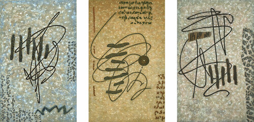 Genesis -Triptych de Nikolay Todorov, Pintura a la venta en Singulart