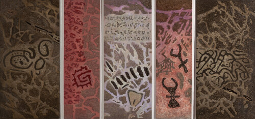 Sacrament - primary signs II -polyptich de Nikolay Todorov, Otros medios a la venta en Singulart