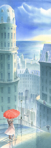 Il vento del mare van Elena Prokhorova, Werk op papier te koop op Singulart