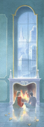 I sognatori van Elena Prokhorova, Schilderij te koop op Singulart