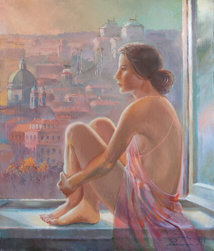Primavera a Roma van Elena Prokhorova, Schilderij te koop op Singulart