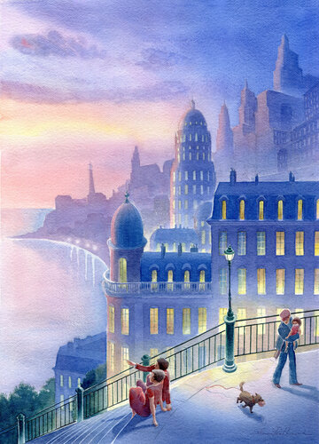 Lontano lontano by Elena Prokhorova, Painting for Sale on Singulart