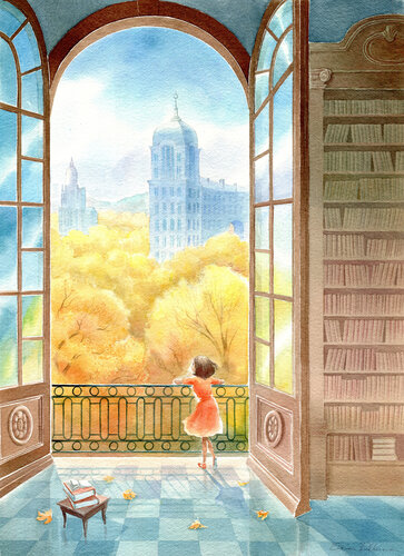 Una bella giornata von Elena Prokhorova, Malerei kaufen auf Singulart