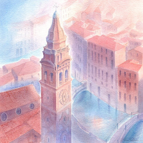 Venezia von Elena Prokhorova, Malerei kaufen auf Singulart