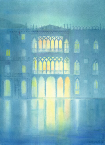 Venezia. Ca d'oro di Elena Prokhorova, Pittura in vendita su Singulart