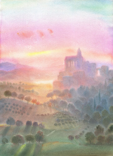 Castello by Elena Prokhorova, Painting for Sale on Singulart