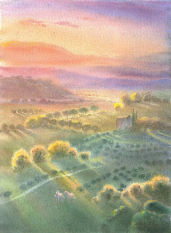Tramonto. Elena Prokhorova