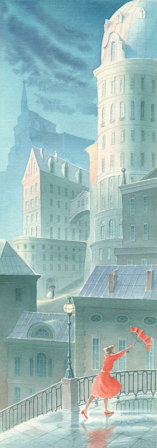 La giornata piovosa. Elena Prokhorova