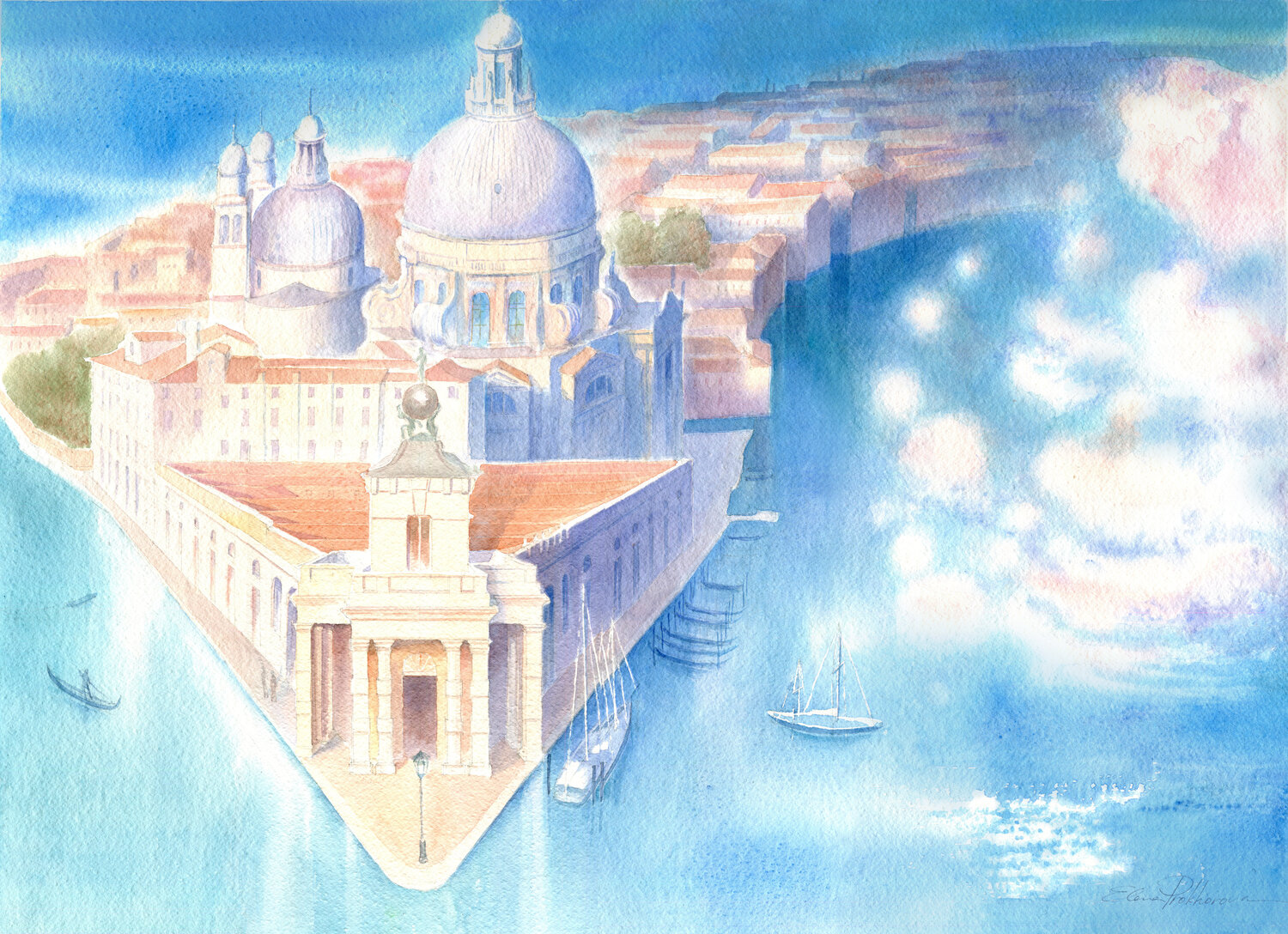 Venezia, Punta della Dogana. Elena Prokhorova
