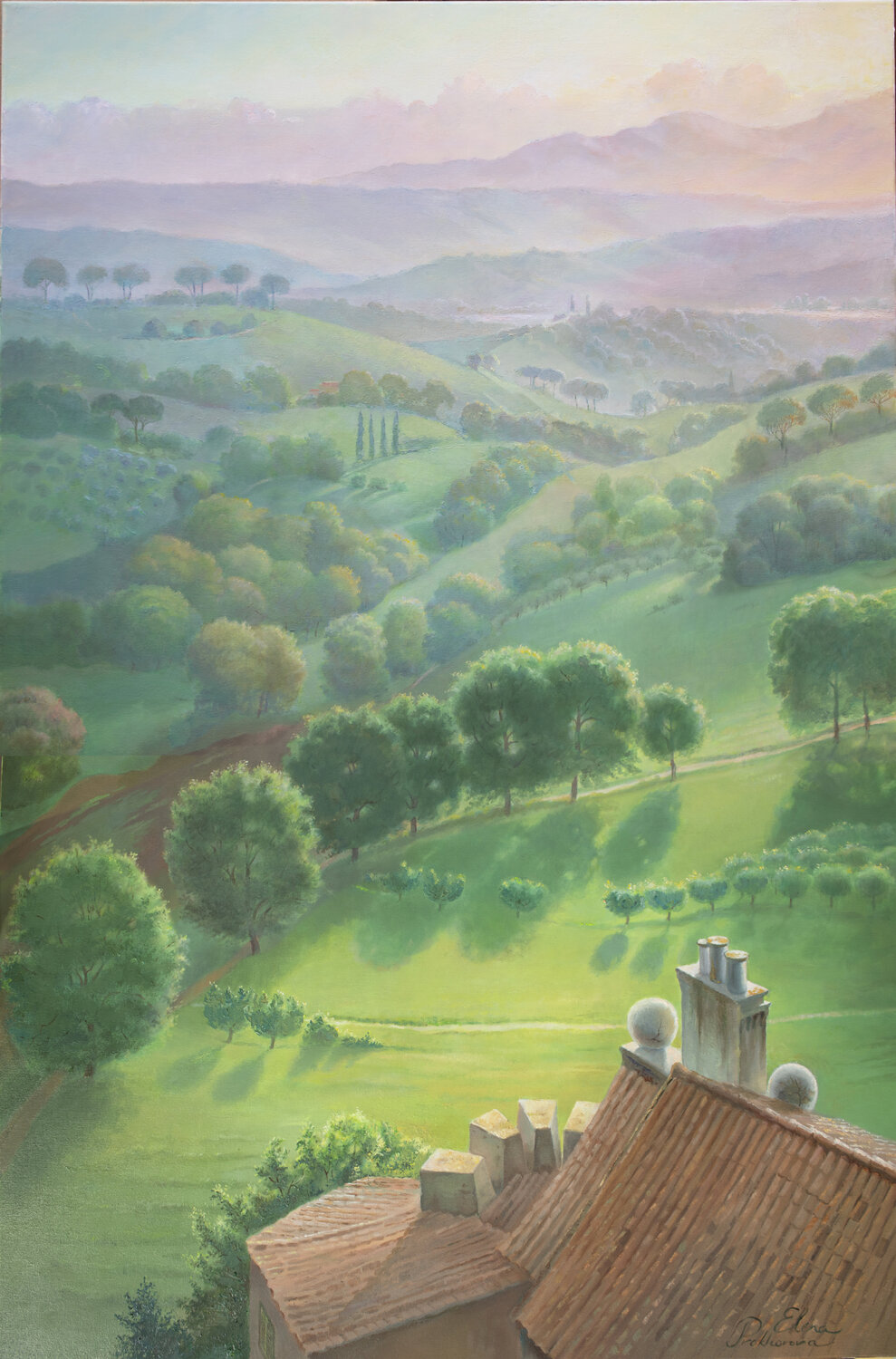 la primavera in Sabina Elena Prokhorova