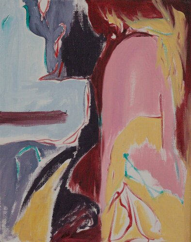 Figurative Landscape 2 by Kiera Stuart, Painting for Sale on Singulart