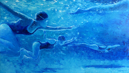 FLYING INTO THE BLUE Alessandro Piras