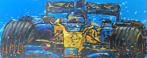 FORMULA 1 ON BLUE Alessandro Piras