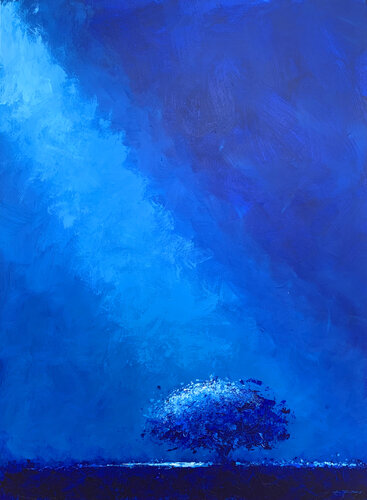 BLUE FLOW von Alessandro Piras, Malerei kaufen auf Singulart