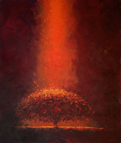 RED HOPE di Alessandro Piras, Pittura in vendita su Singulart