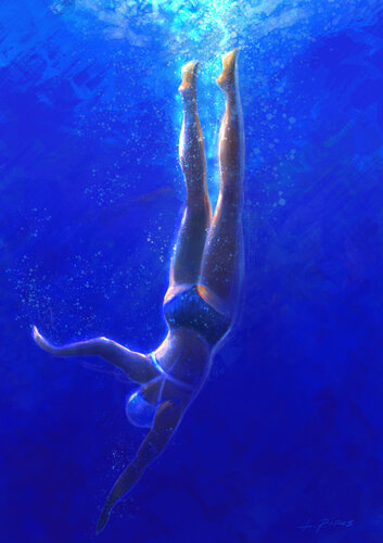 TAKE ME TO DEPTH di Alessandro Piras, Stampa in vendita su Singulart