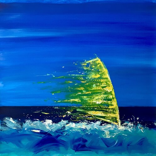 WINDSURF FREEDOM di Alessandro Piras, Pittura in vendita su Singulart