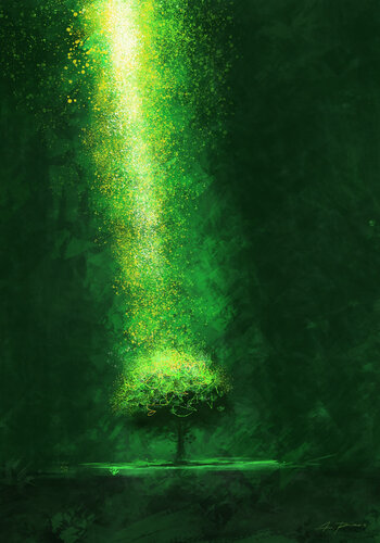 DEEP GREEN by Alessandro Piras, Print for Sale on Singulart