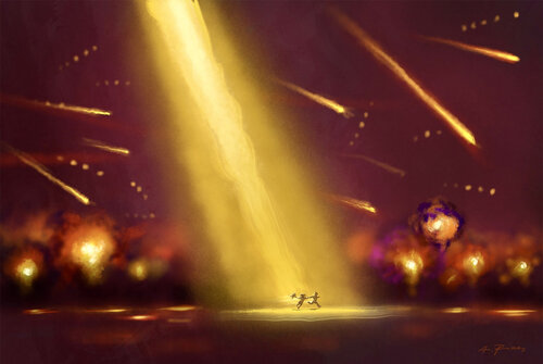 SHATTERED DREAMS von Alessandro Piras, Druck kaufen auf Singulart