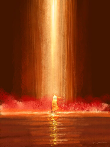 WITHIN THE BEAM by Alessandro Piras, Print for Sale on Singulart