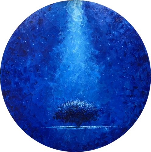 BLUE THRESHOLD von Alessandro Piras, Malerei kaufen auf Singulart