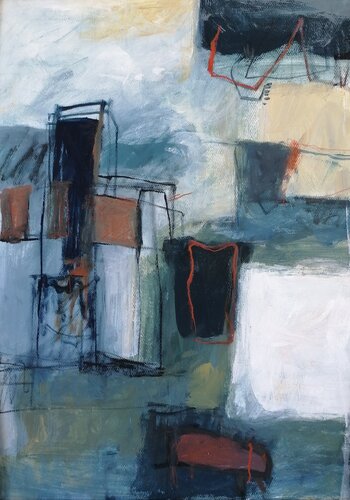 A stroll in the surrounding von Luciana Mangione, Werk auf Papier kaufen auf Singulart