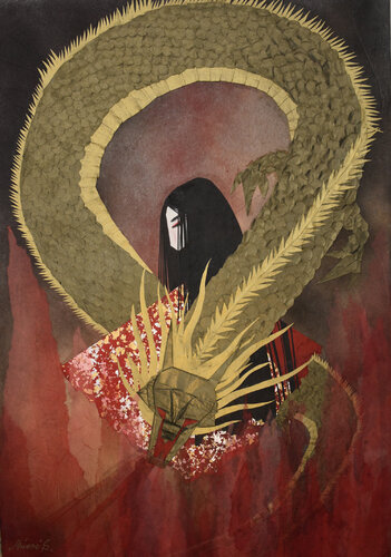 Kiyohime van Minori Shimizu, Werk op papier te koop op Singulart