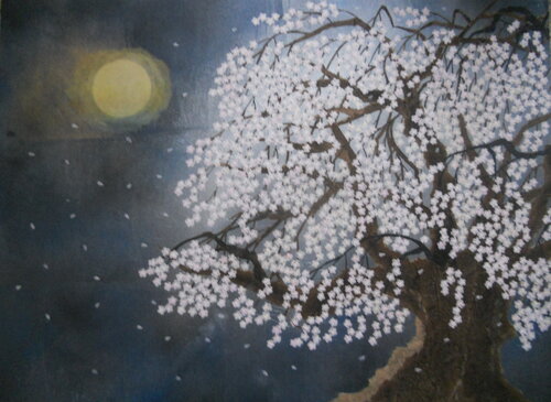 Tempesta dei fiori by Minori Shimizu, Work on Paper for Sale on Singulart