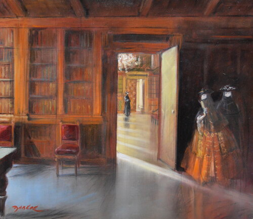 FANTASME VENITIEN VI de PASCAL DABERE, Pintura a la venta en Singulart