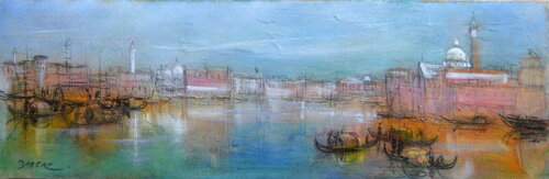 FANTASME VENITIEN VIII by PASCAL DABERE, Painting for Sale on Singulart