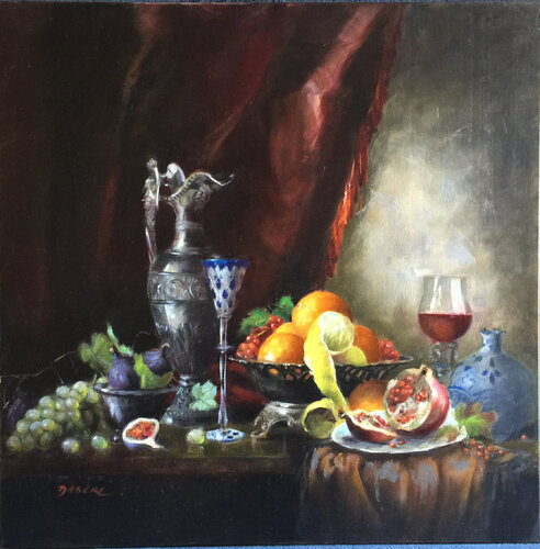 HOMMAGE AUX ANCIENS I by PASCAL DABERE, Painting for Sale on Singulart