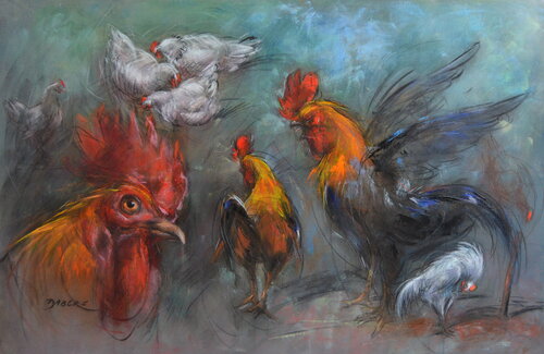 ETUDE de PASCAL DABERE, Pintura a la venta en Singulart