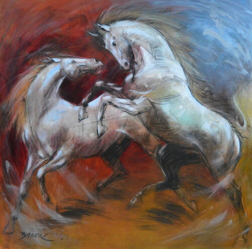 FLAMENCO by PASCAL DABERE, Painting for Sale on Singulart