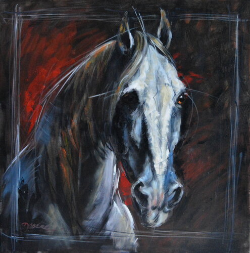 HOMMAGE A GERICAULT de PASCAL DABERE, Pintura a la venta en Singulart