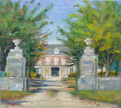 Les Bordes de PASCAL DABERE, Pintura a la venta en Singulart