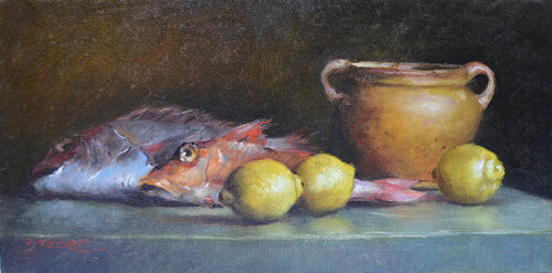 Les poissons by PASCAL DABERE, Painting for Sale on Singulart