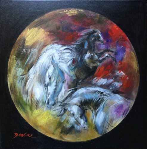 Fougueux by PASCAL DABERE, Painting for Sale on Singulart