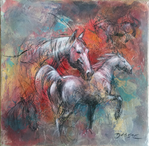 Passionata by PASCAL DABERE, Painting for Sale on Singulart
