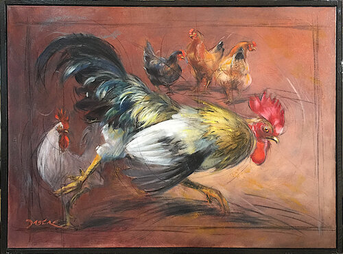 SAUVE QUI PEUT by PASCAL DABERE, Painting for Sale on Singulart