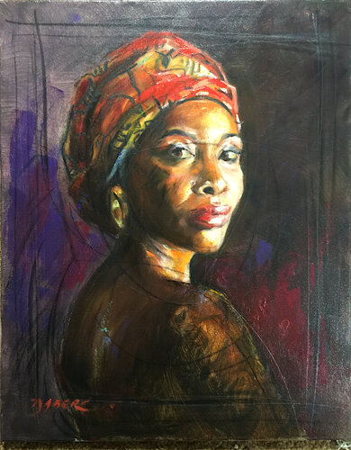 Maryse by PASCAL DABERE, Painting for Sale on Singulart