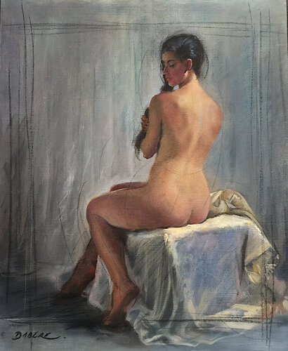 NATACHA by PASCAL DABERE, Painting for Sale on Singulart