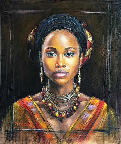 Princesse de PASCAL DABERE, Pintura a la venta en Singulart